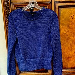 Banana Republic Blue Knit Sweater Size Medium
